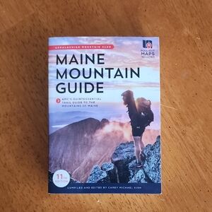 Maine Mountain Guide Book New never used